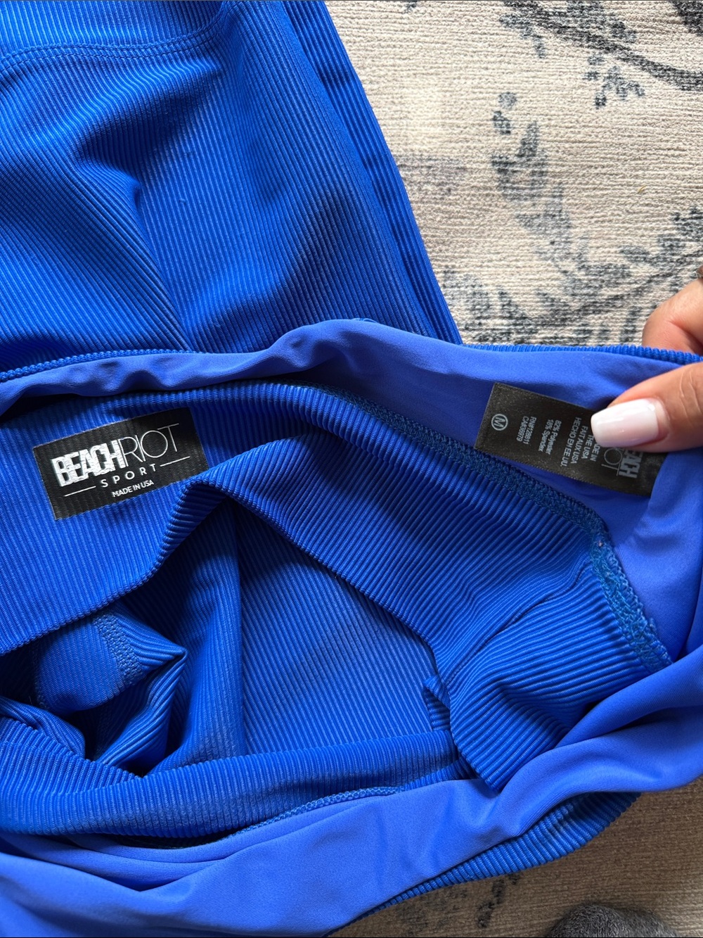 Beach Riot Electric Blue Set - Picture 5 of 6